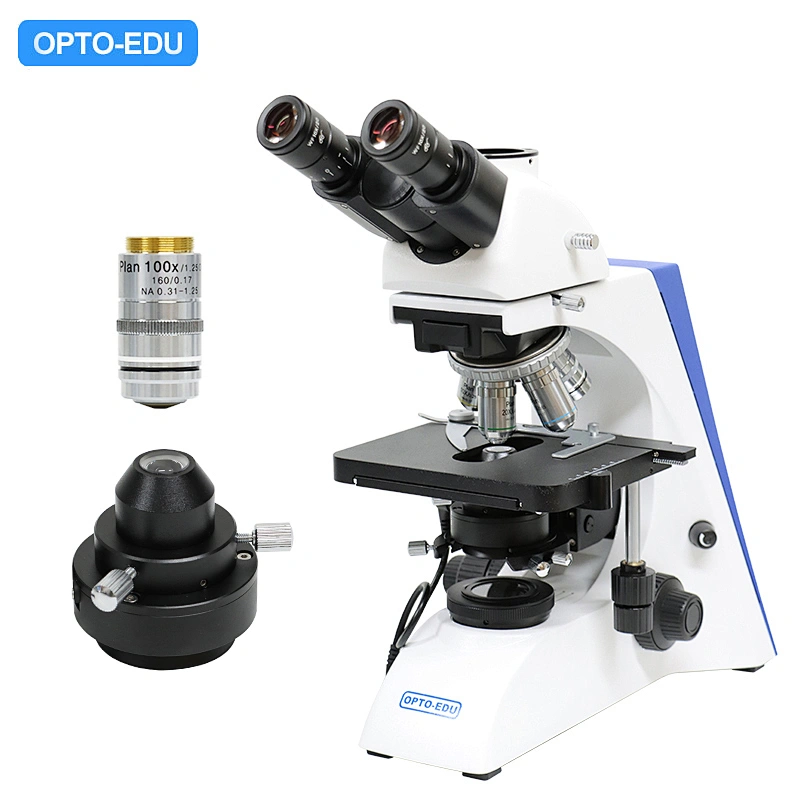 Dark Field Microscope with All-in-One Condenser & 5W LED | OPTO-EDU